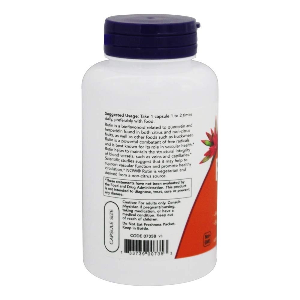 Now Foods Rutin 450 mg 100 Vcaps - 0735