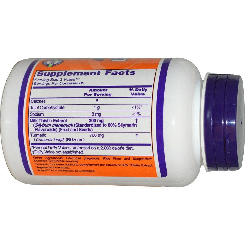 Now Foods Silymarin Milk Thistle Extract 150 mg 120 Vcaps - 4737