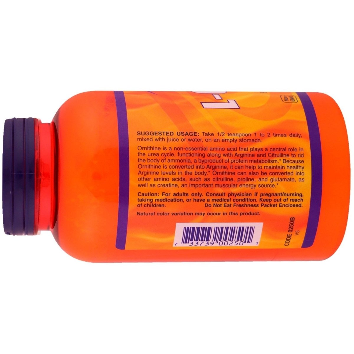 NOW Foods Sports L-Ornithine - 8 oz
