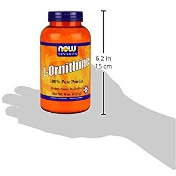 NOW Foods Sports L-Ornithine - 8 oz