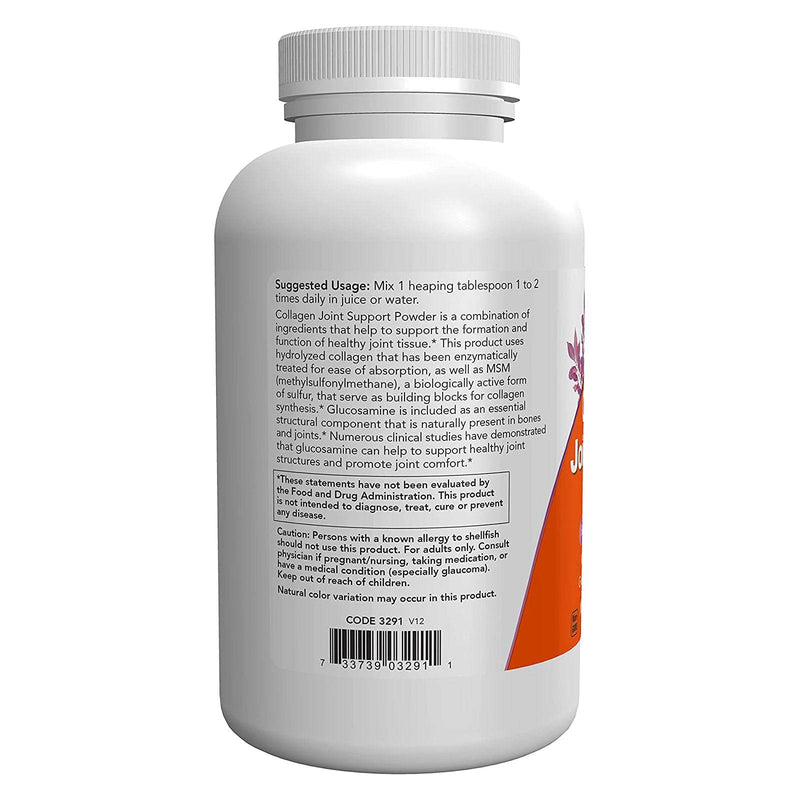 Now Foods Collagen Joint Support Powder 11oz - 3291 - 2 Pack