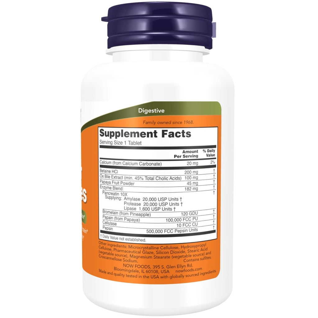 Now Foods Super Enzymes 90 Tablets - 2960