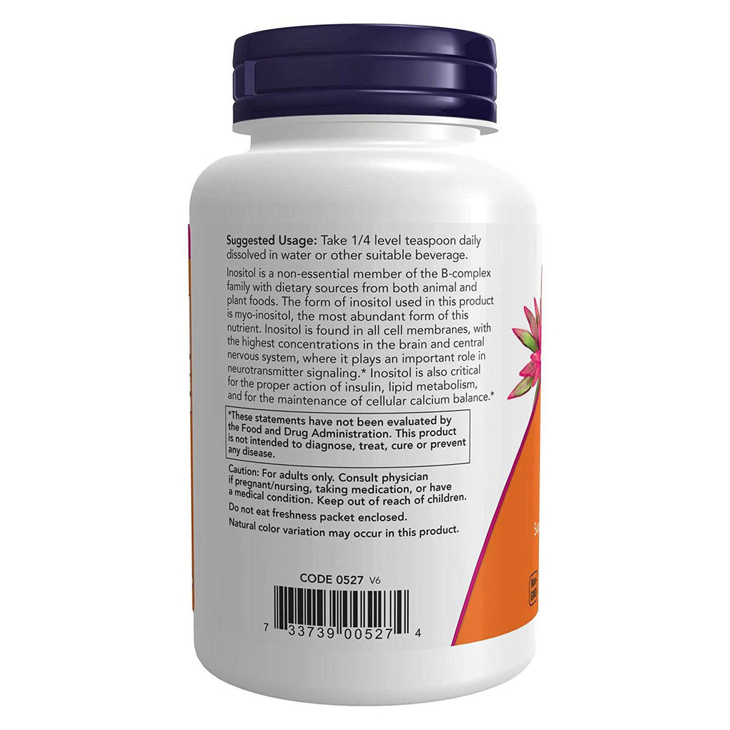 Now Foods Inositol Powder Vegetarian 4oz - 0527