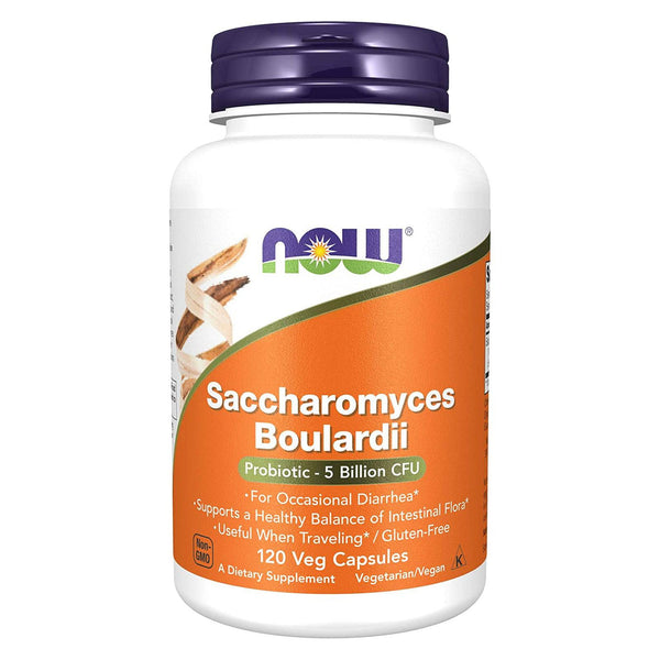 Now Foods Saccharomyces Boulardii 120 Vcaps - 2952
