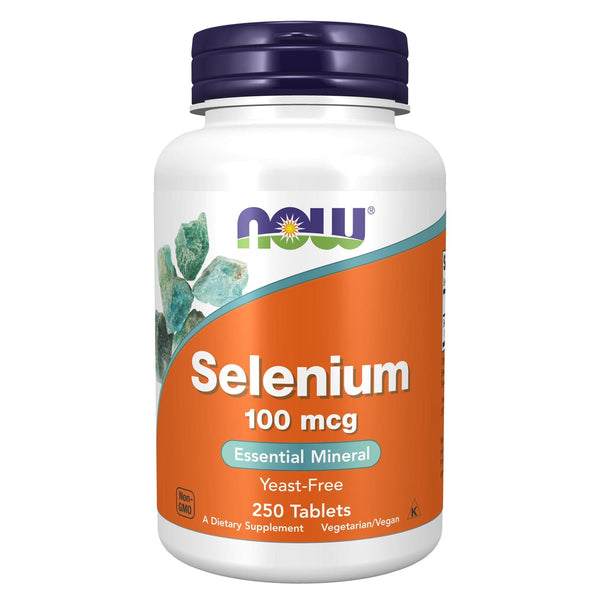 Now Foods Selenium 100 mcg 250 Tablets - 1482