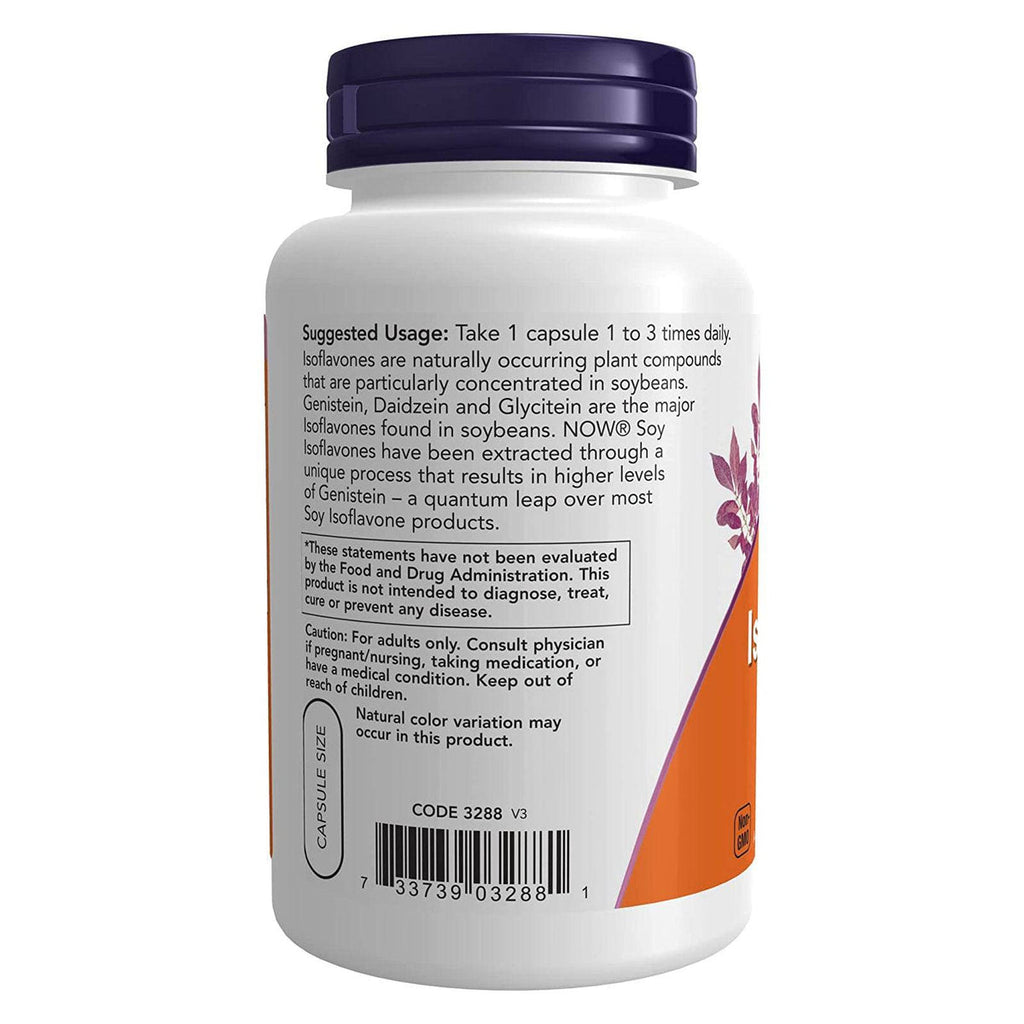 Now Foods Soy Isoflavones 60 mg 120 Vcaps - 3288