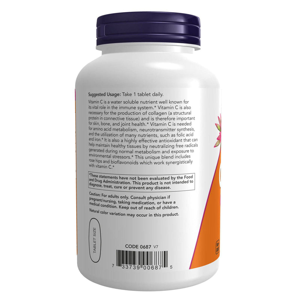 Now Foods Vitamin C-1000 250 Tablets - 0687