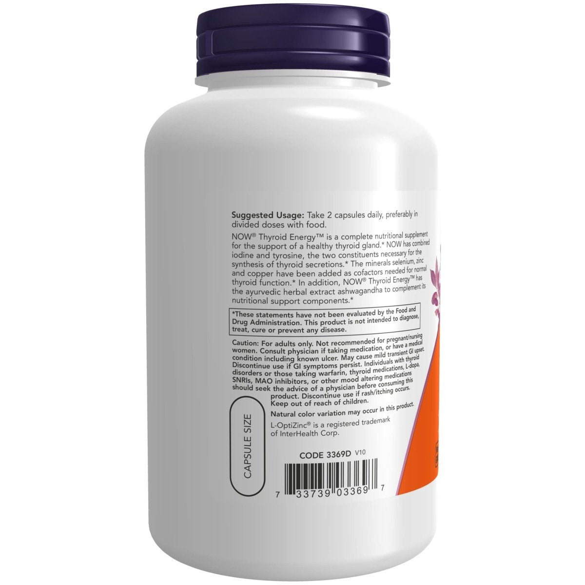 Now Foods Thyroid Energy 180 Vcaps - 3369