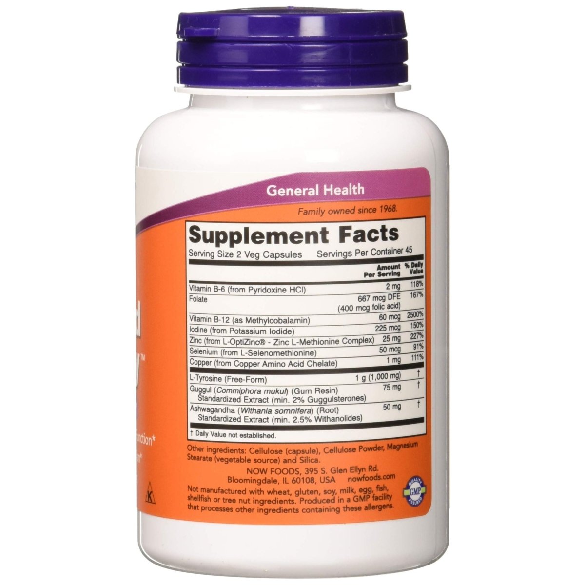 Now Foods Thyroid Energy 90 Vcaps - 3368