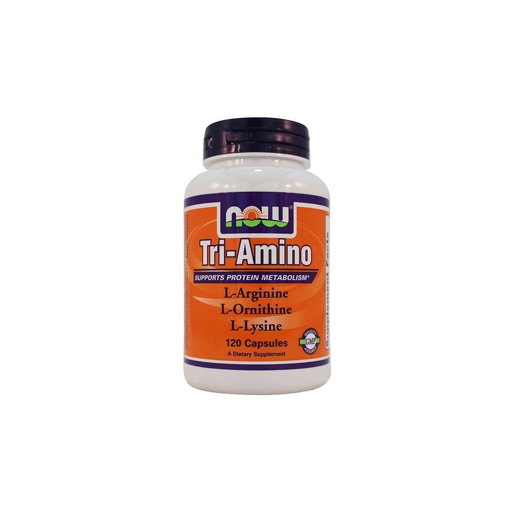 Now Foods Tri-Amino 120 Capsules - 0152