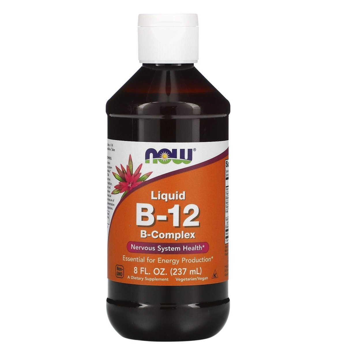 Now Foods Vitamin B-12 Complex Liquid 8oz - 0465
