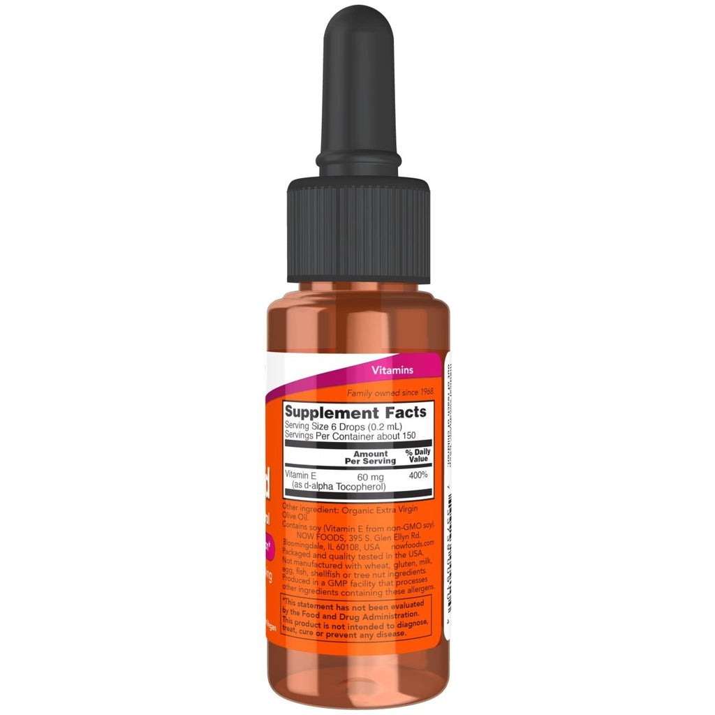 Now Foods Vitamin E Liquid 1oz - 0910