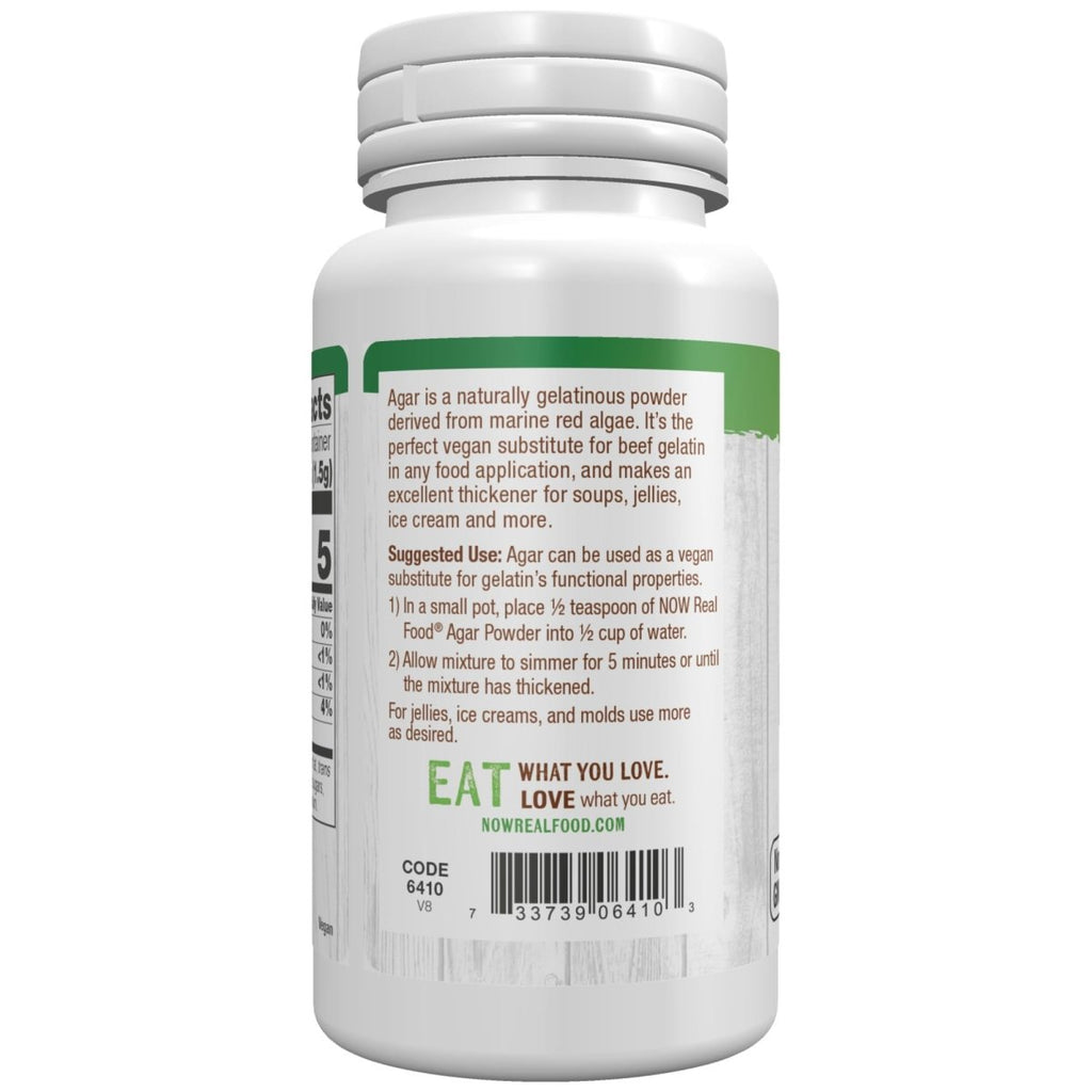 Now Real Food Agar Powder 2oz - 6410