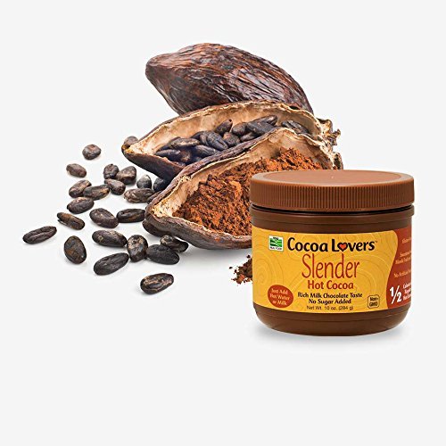 Now Real Food Cocoa Lovers Slender Hot Cocoa Organic 10 Oz - 6681