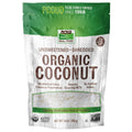 Now Real Food Coconut Organic Unsweetened & Shredded 10 Oz - 5675