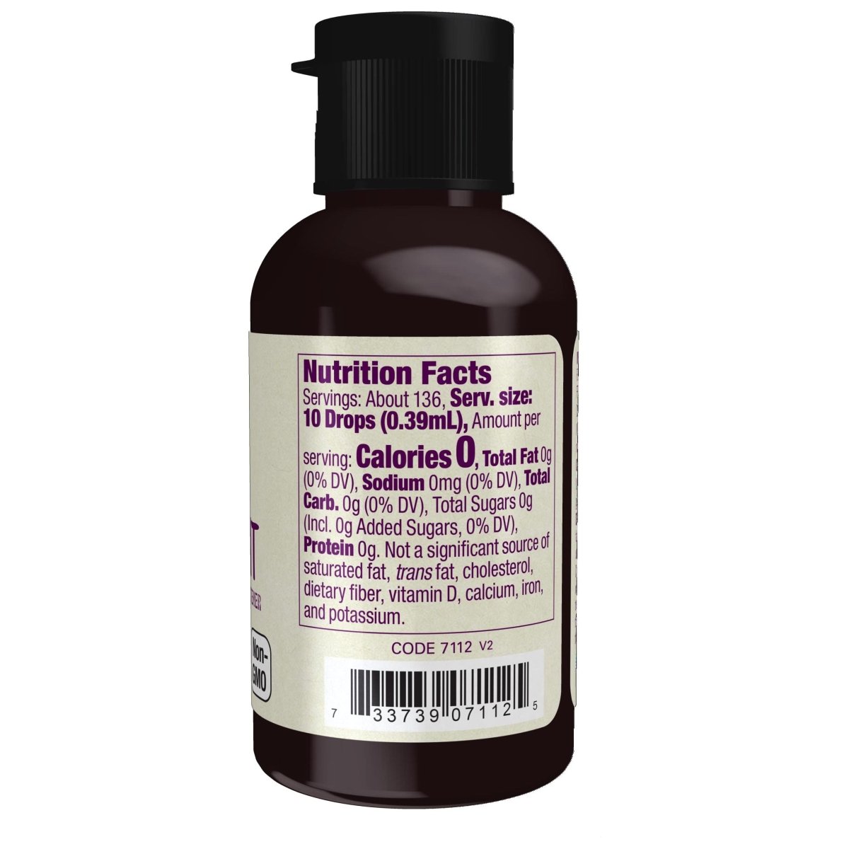 Now Real Food Organic Caramel Monk Fruit 1.8 Oz - 7112