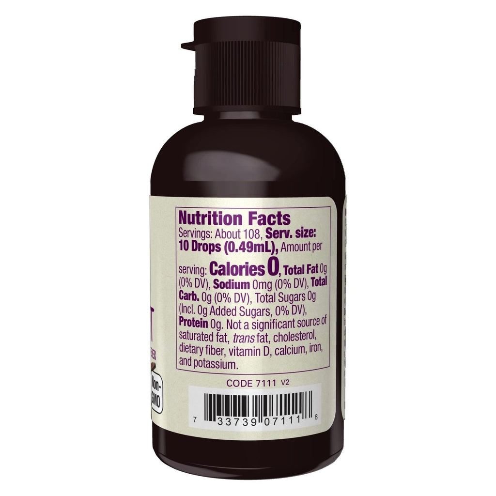 Now Real Food Organic Vanilla Monk Fruit 1.8 Oz - 7111