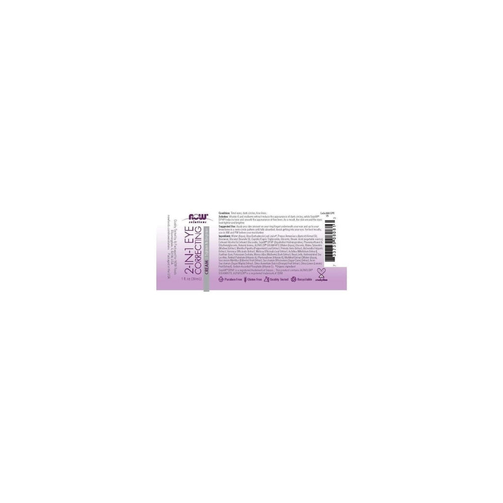 Now Solutions 2 in 1 Correcting Eye Cream 1oz - 8081