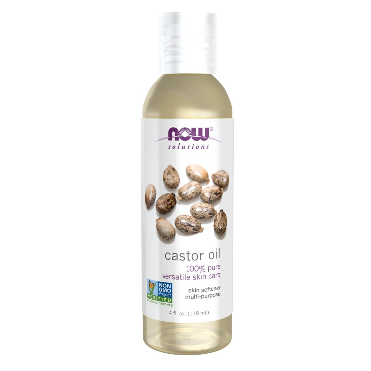 Now Solutions Castor Oil 4oz - 7679