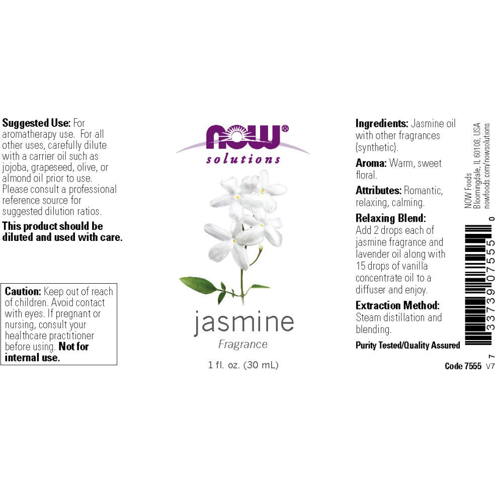 Now Solutions Jasmine Fragrance Oil 1oz - 7555