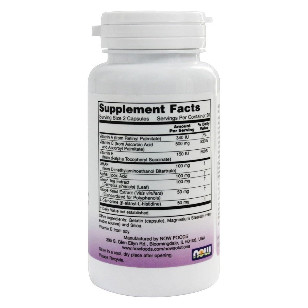 Now Solutions Wrinkle Rescue 60 Vcaps - 3367