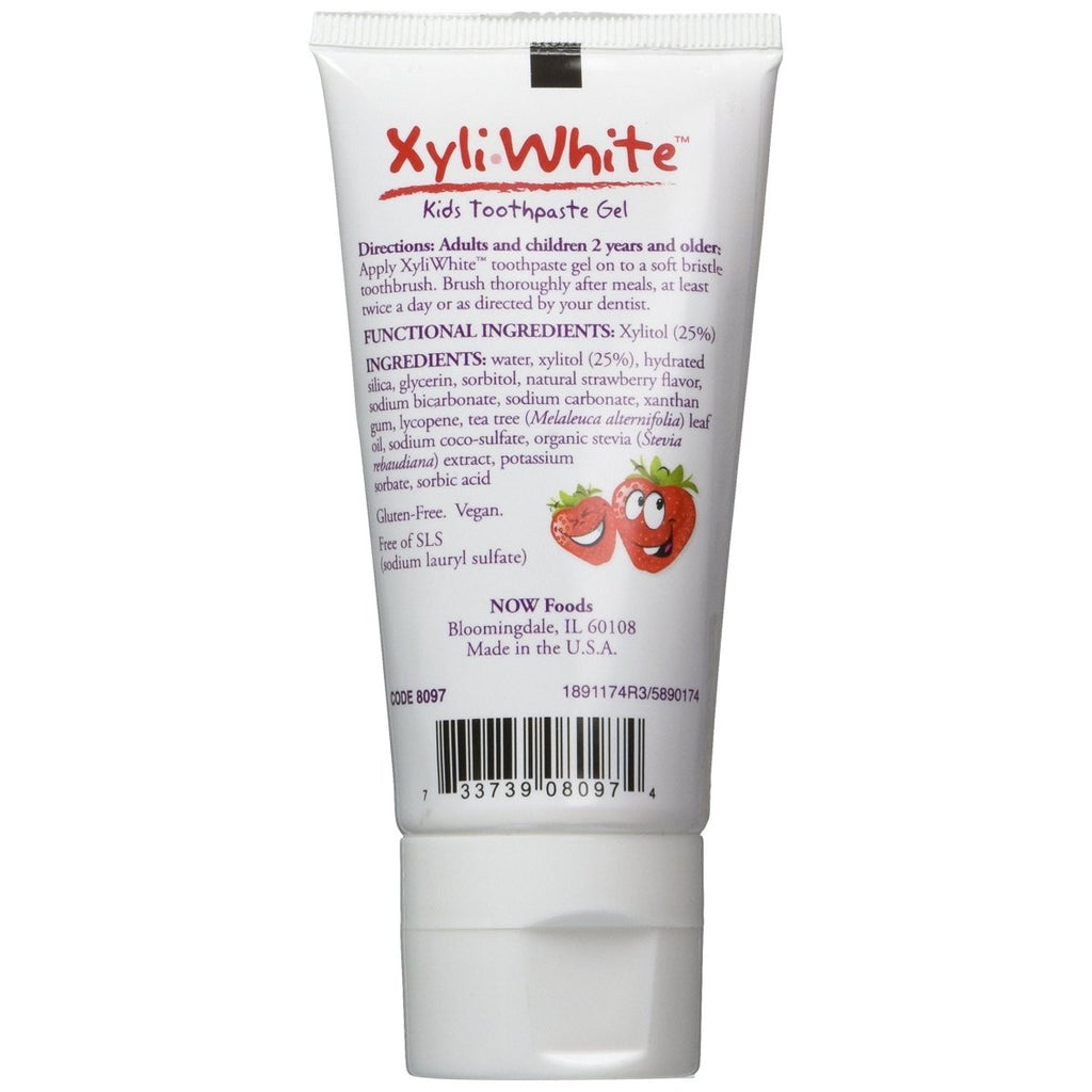 Now Solutions Xyliwhite Strawberry Splash Toothpaste Gel for Kids - 8097