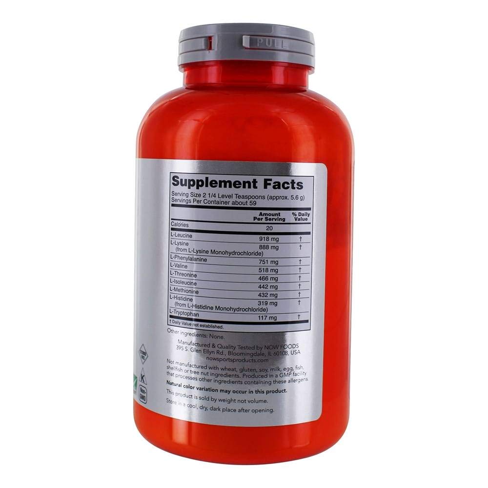 Now Sports Amino-9 Essentials Powder 330g 11.64oz - 0206