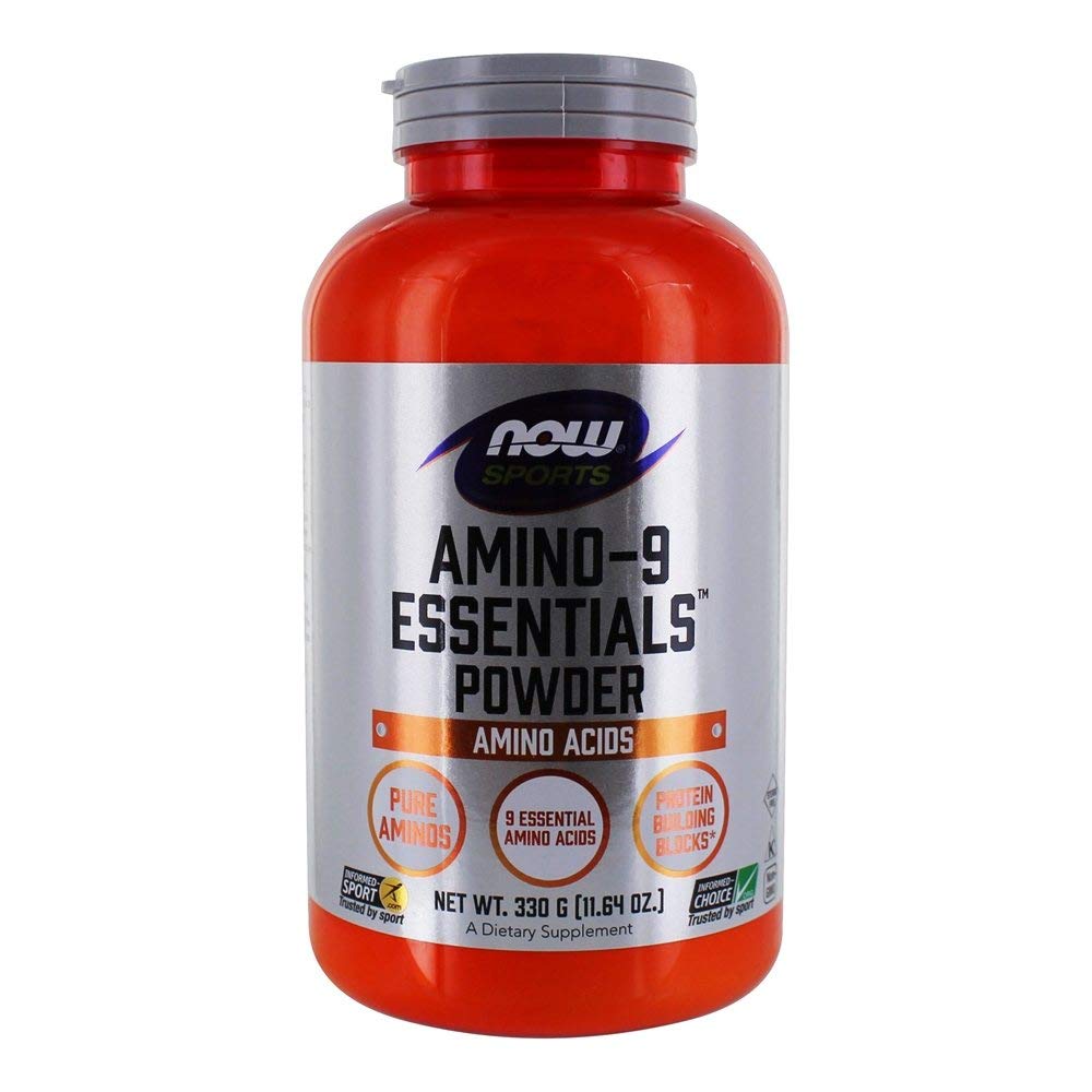 Now Sports Amino-9 Essentials Powder 330g 11.64oz - 0206