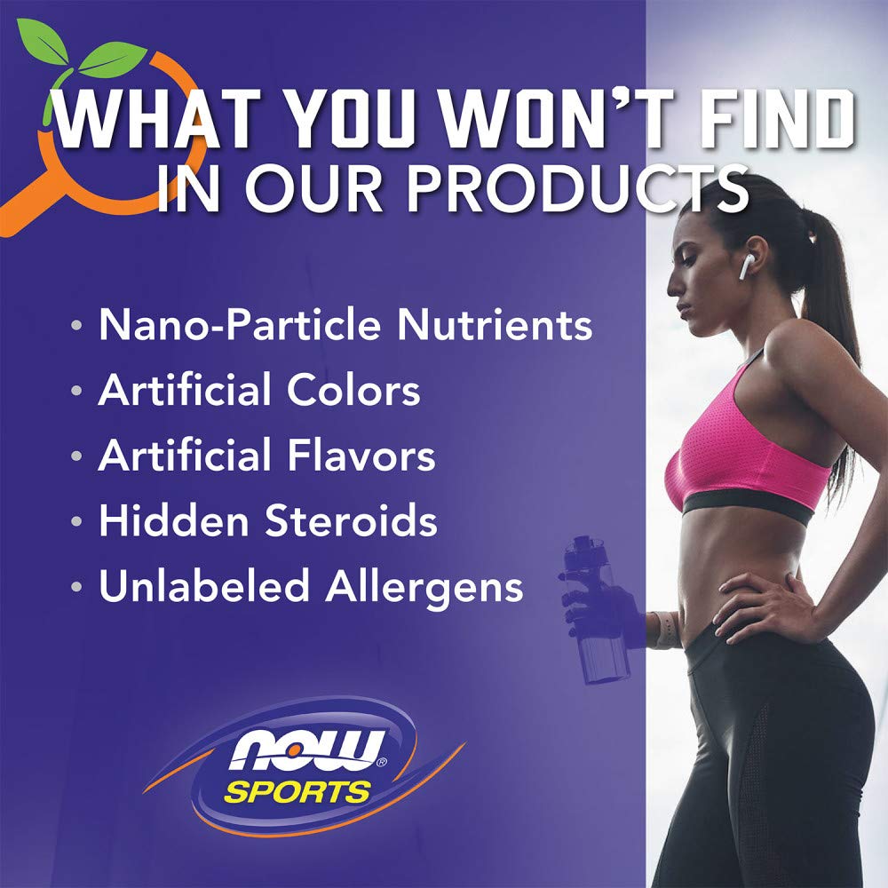 Now Sports Arginine & Ornithine 500 mg / 250 mg 100 Vcaps - 0040