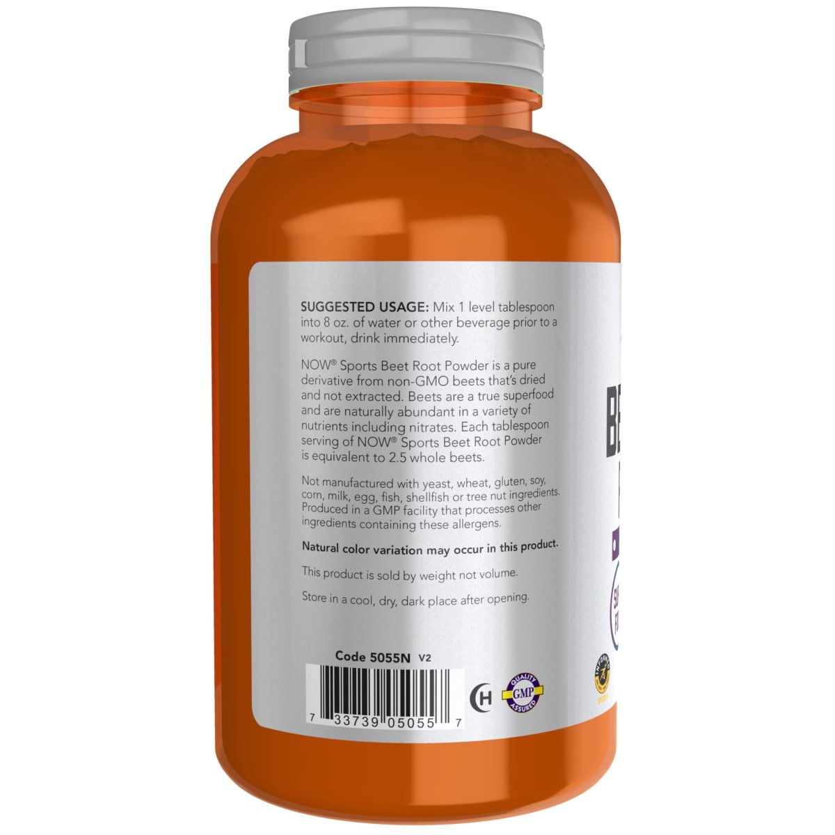 Now Sports Beet Root Powder 12oz - 5055