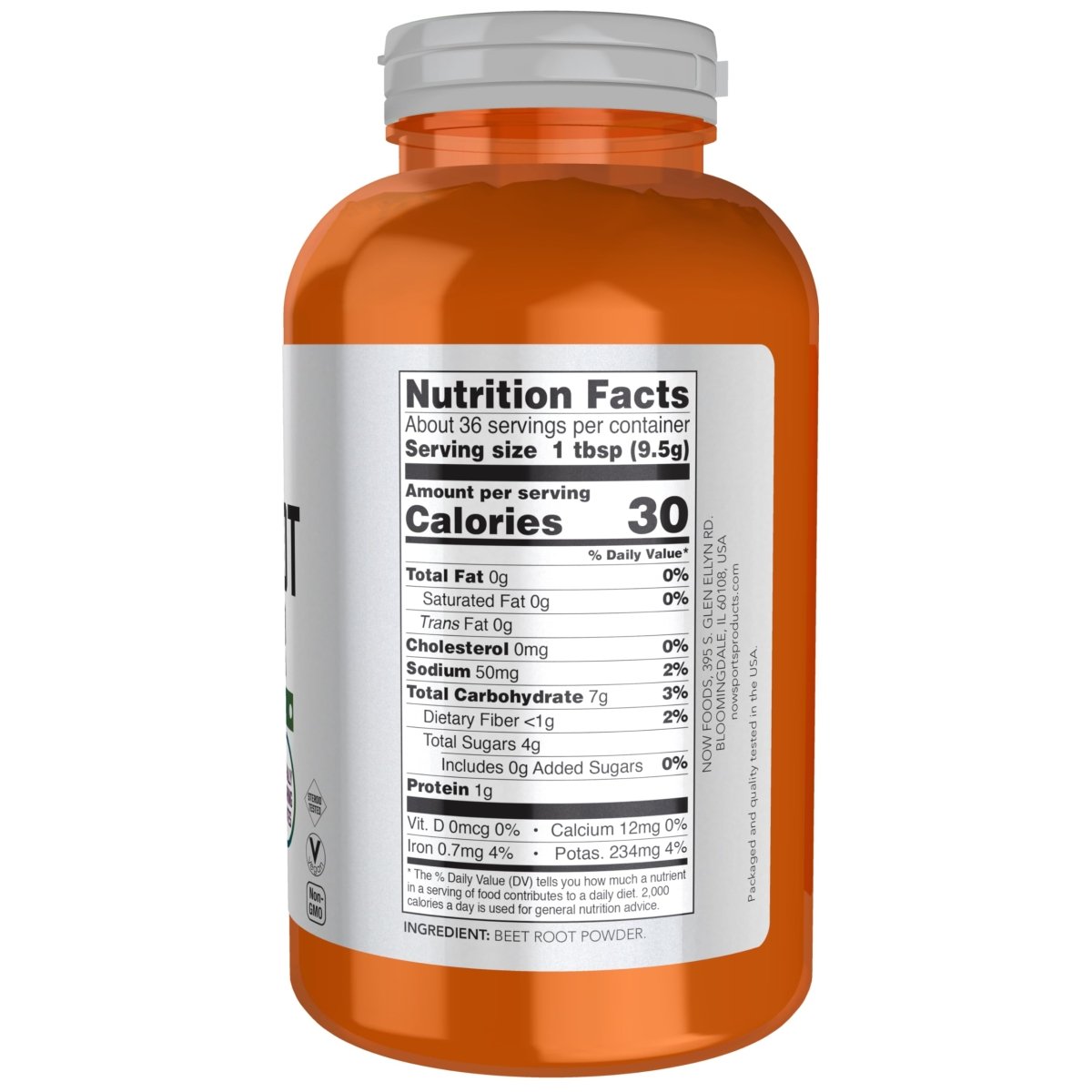 Now Sports Beet Root Powder 12oz - 5055
