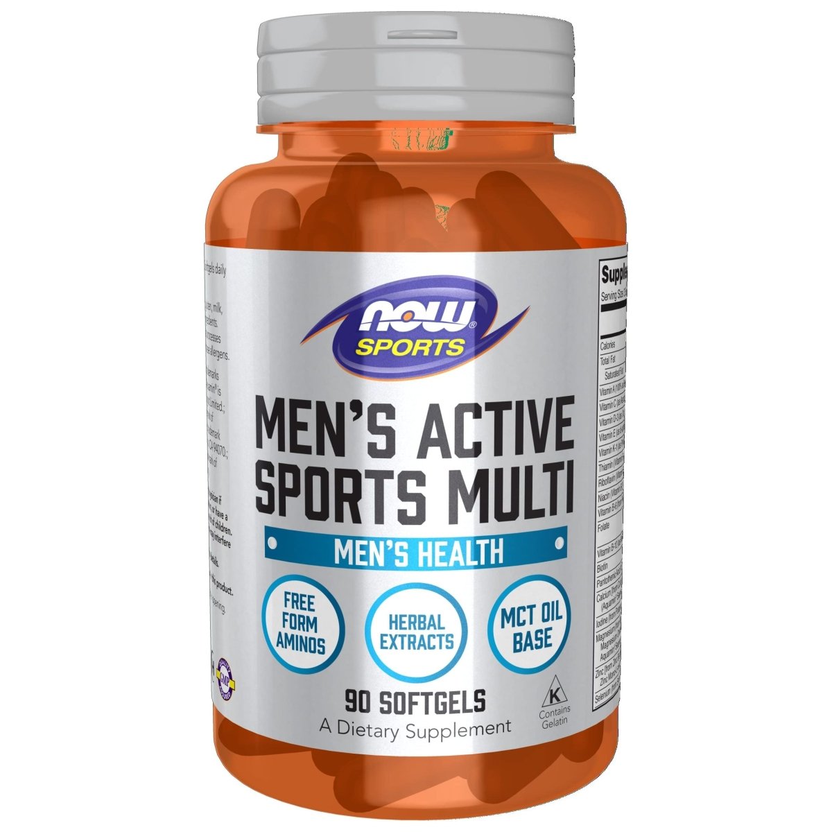 Now Sports Men's Active Sports Multi 90 Softgels - 3890