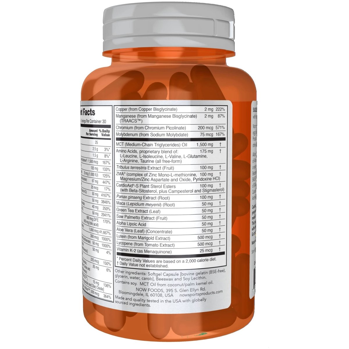 Now Sports Men's Active Sports Multi 90 Softgels - 3890