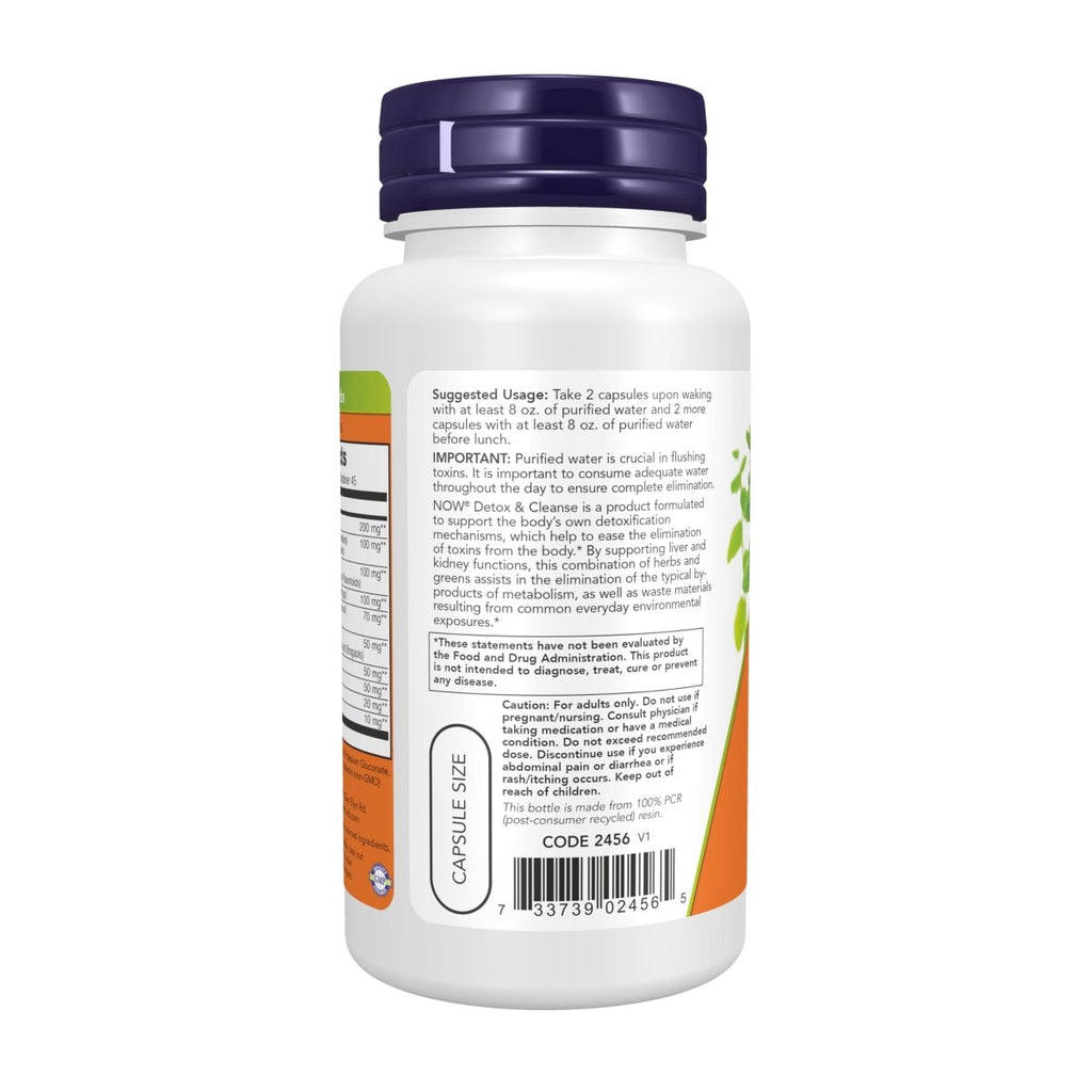 NOW Supplements, Detox and Cleanse, 90 Veg Capsules, Liver and Kidney Support*