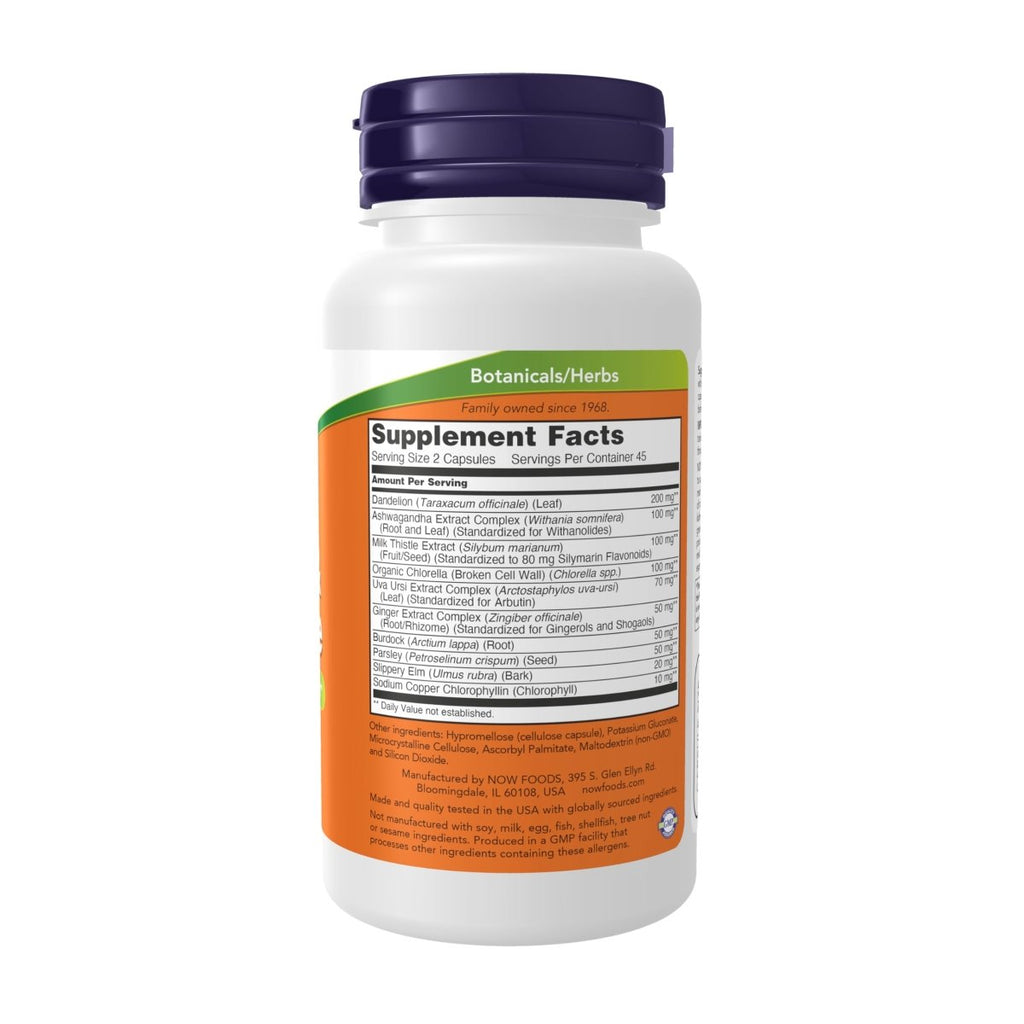 NOW Supplements, Detox and Cleanse, 90 Veg Capsules, Liver and Kidney Support*