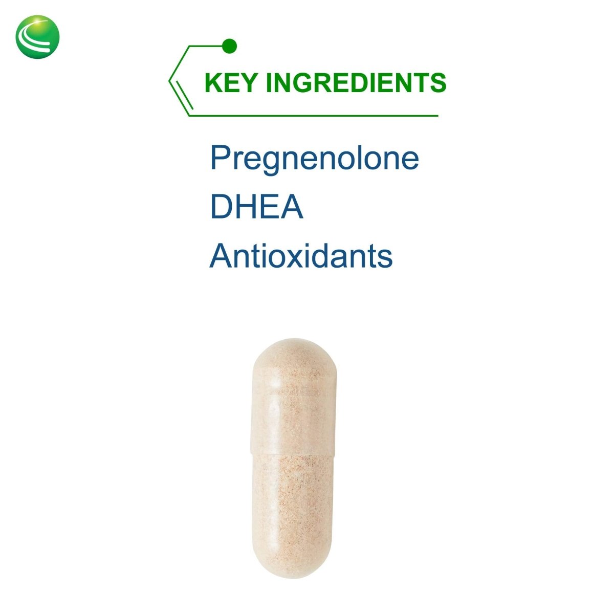 Nutra BioGenesis - Adrenal Support Plus - Pregnenolone, DHEA, Herbs & Micronutrients to Help Support Adrenal Function - 60 Capsules 10202