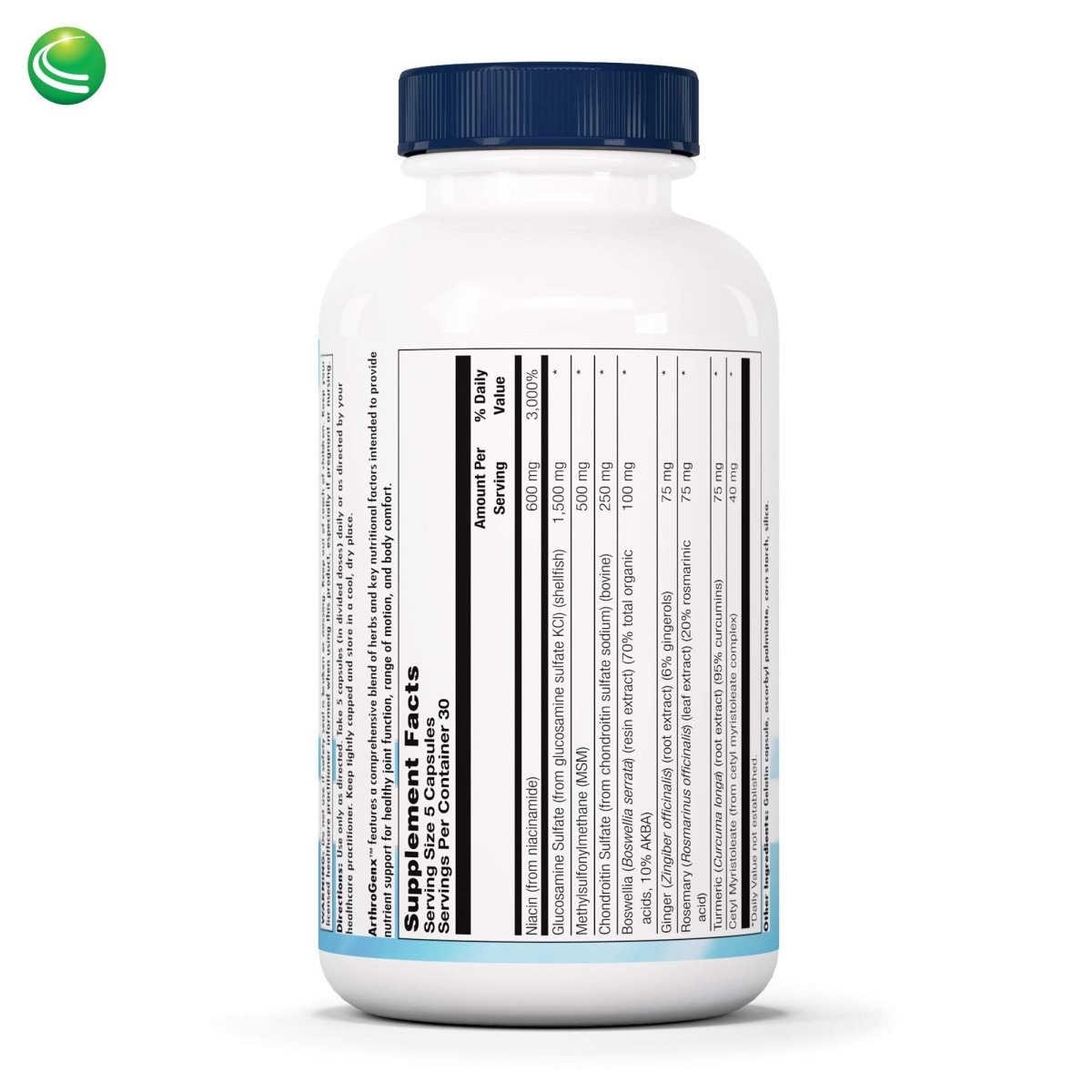 Nutra BioGenesis ArthroGenx 150 Capsules (38755)