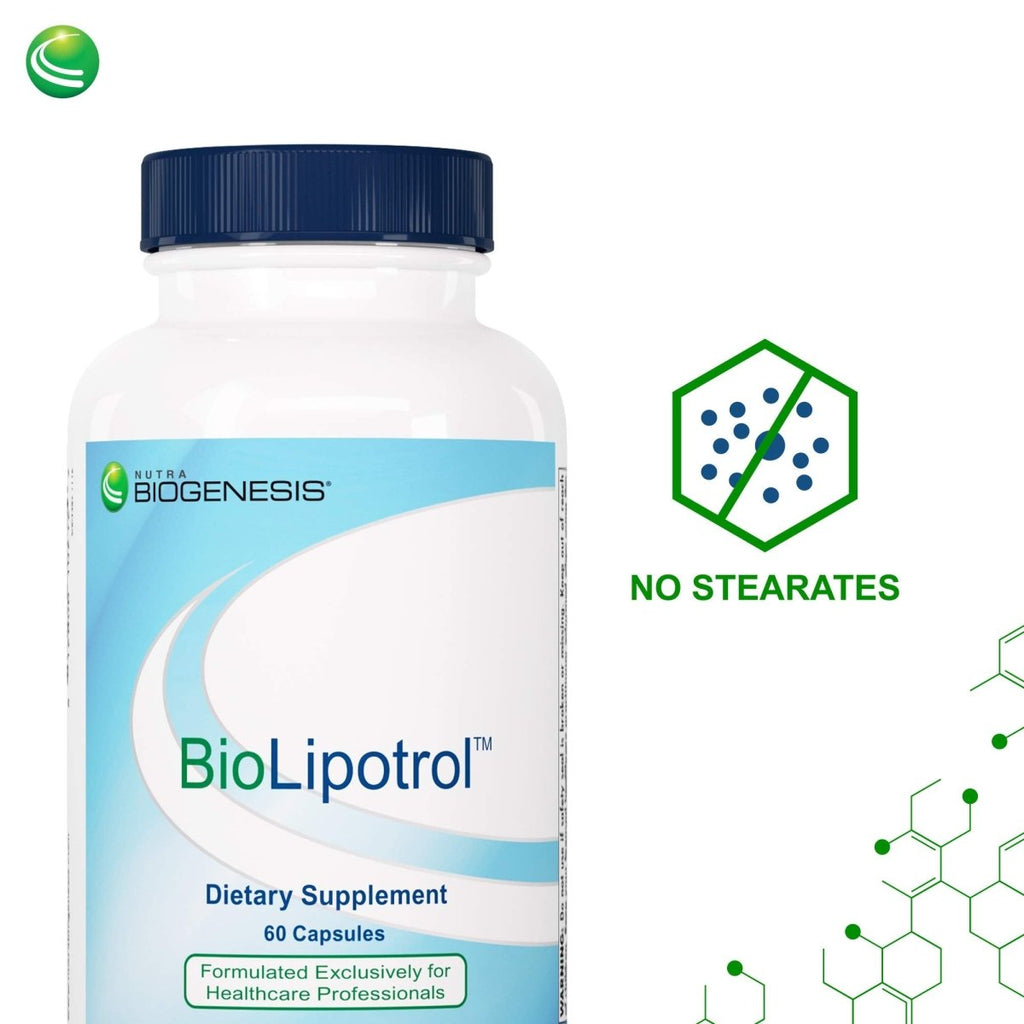 Nutra BioGenesis BioLipotrol - Heart Health and Cholesterol Support - 60 Capsules