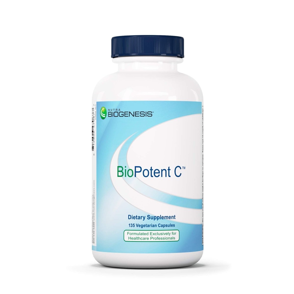 Nutra BioGenesis - BioPotent C - Vitamin C and Lemon Bioflavonoids for Immune, Musculoskeletal and Antioxidant Support - 135 Capsules