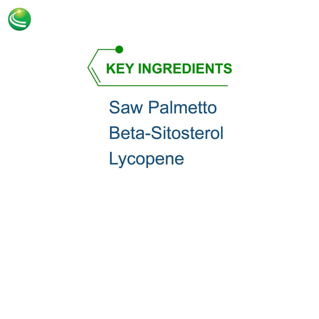 Nutra BioGenesis - BioProstate - Saw Palmetto, Beta-Sitosterol and Lycopene for Prostate Health and Urinary Tract Support - Gluten Free, Vegan - 120 Capsules