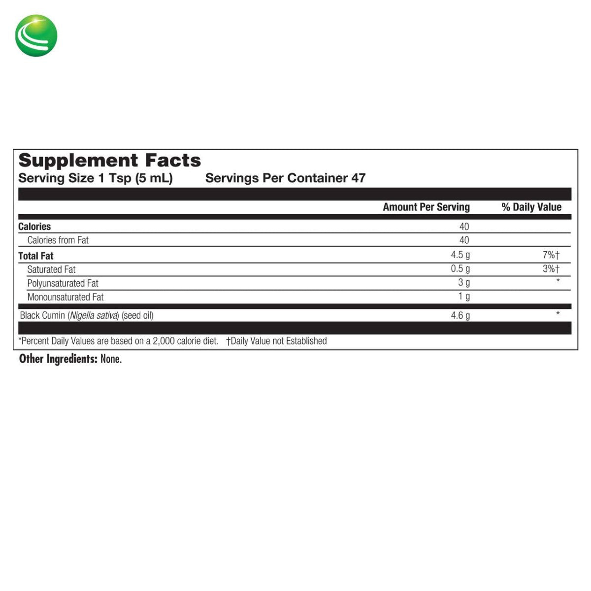 Nutra BioGenesis - Black Seed Oil - Black Cumin Seed Extract - Vegan, Gluten Free, Non-GMO - 8 Fluid Ounces