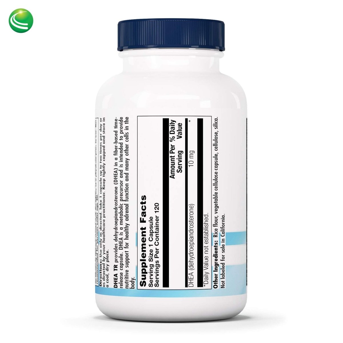 Nutra BioGenesis - DHEA TR -  - 10 mg, 120 Capsules  10240