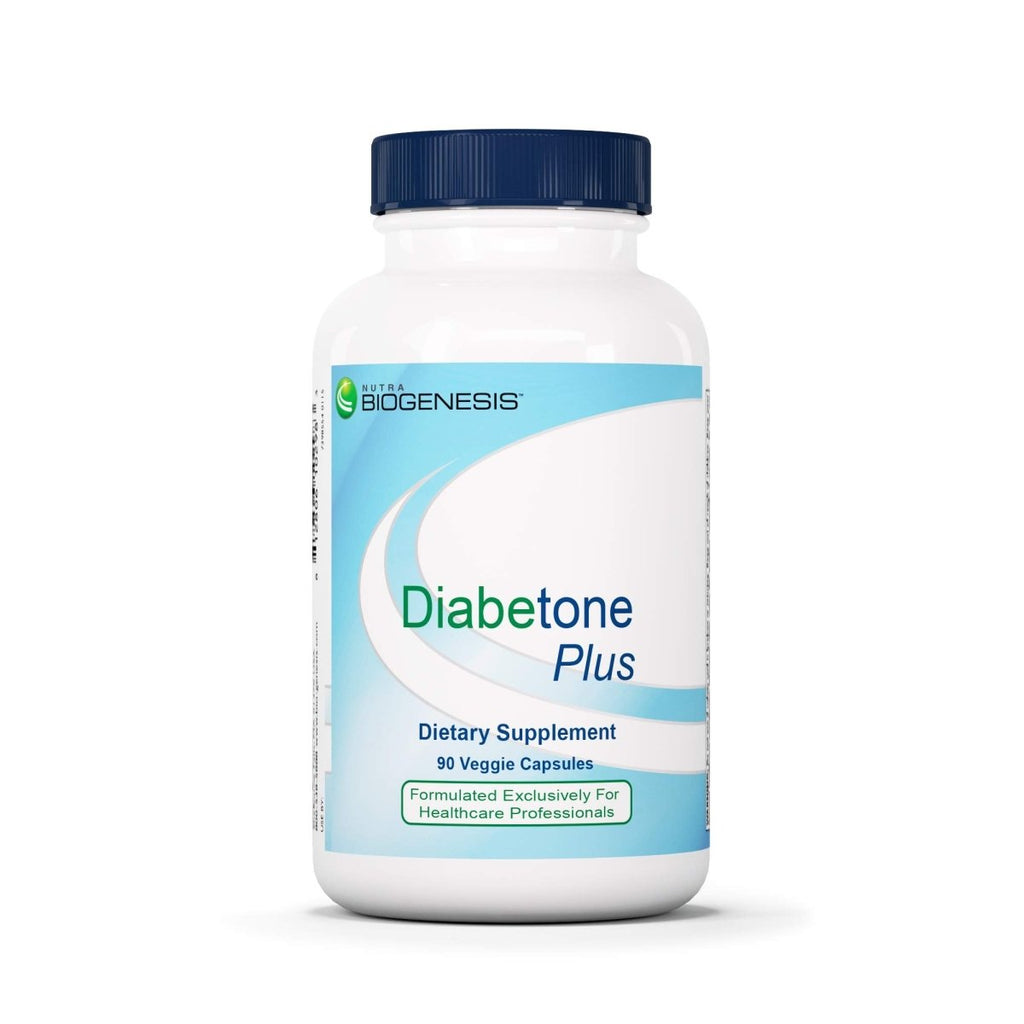 Nutra BioGenesis - Diabetone Plus - Gymnema, Bitter Melon, Biotin and Chromium to Help Support Metabolic Balance - 90 Capsules 10298