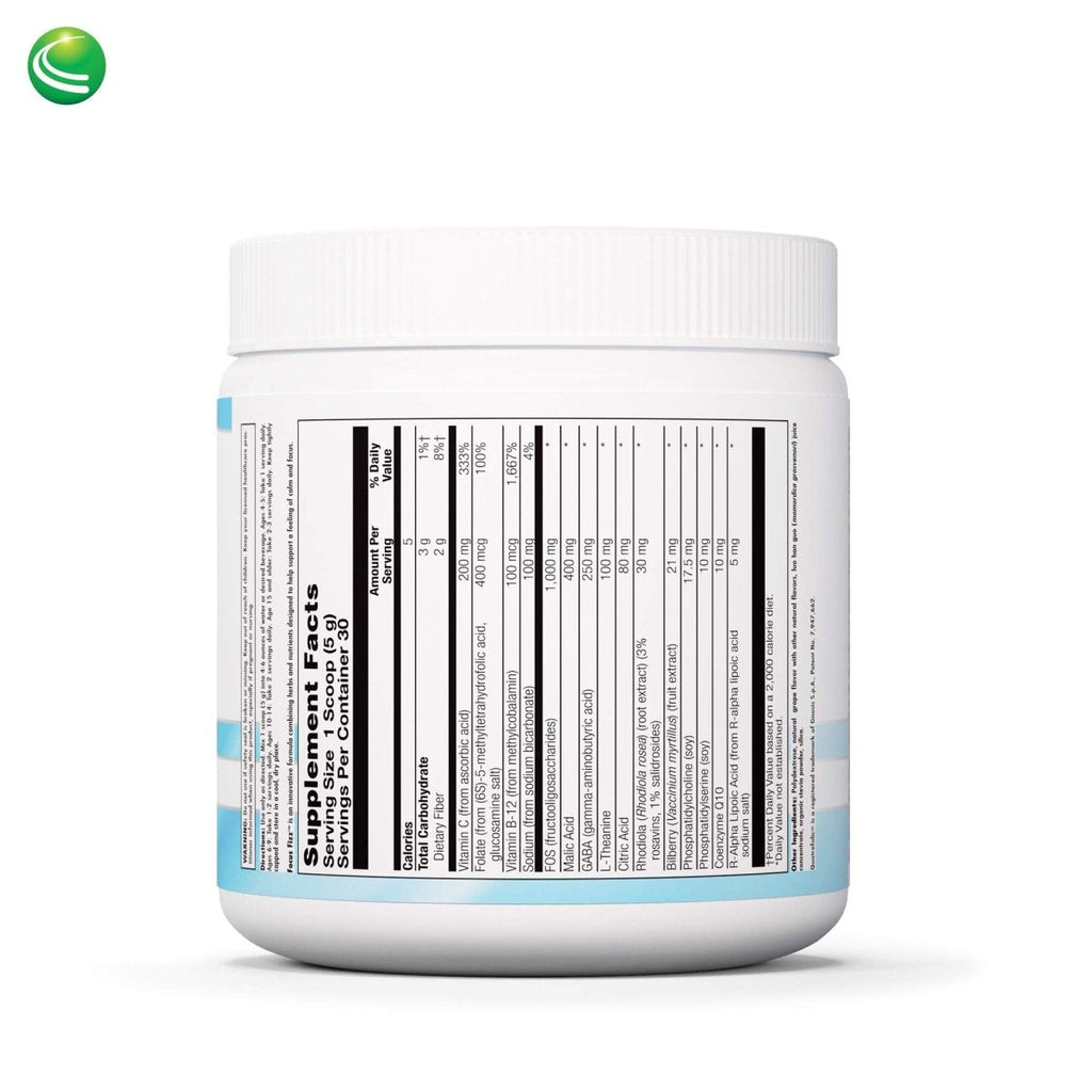 Nutra BioGenesis - Focus Fizz Powder - - 150 g   01407