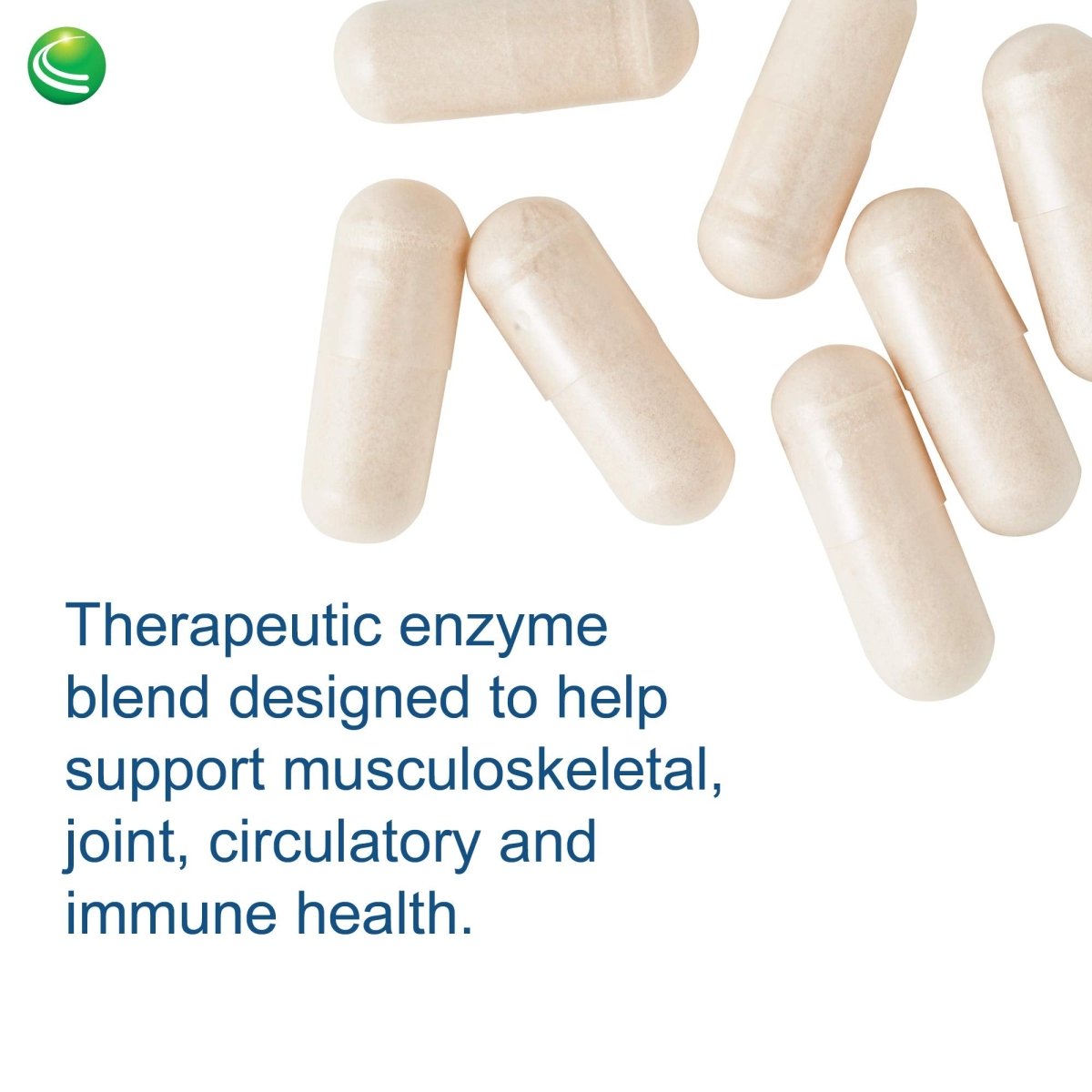 Nutra BioGenesis - InflamaZyme - Pancreatin, Nattokinase and Trypsin to Help Support Healthy Immune Response, Joints and GI Tract - Gluten Free - 90 Capsules