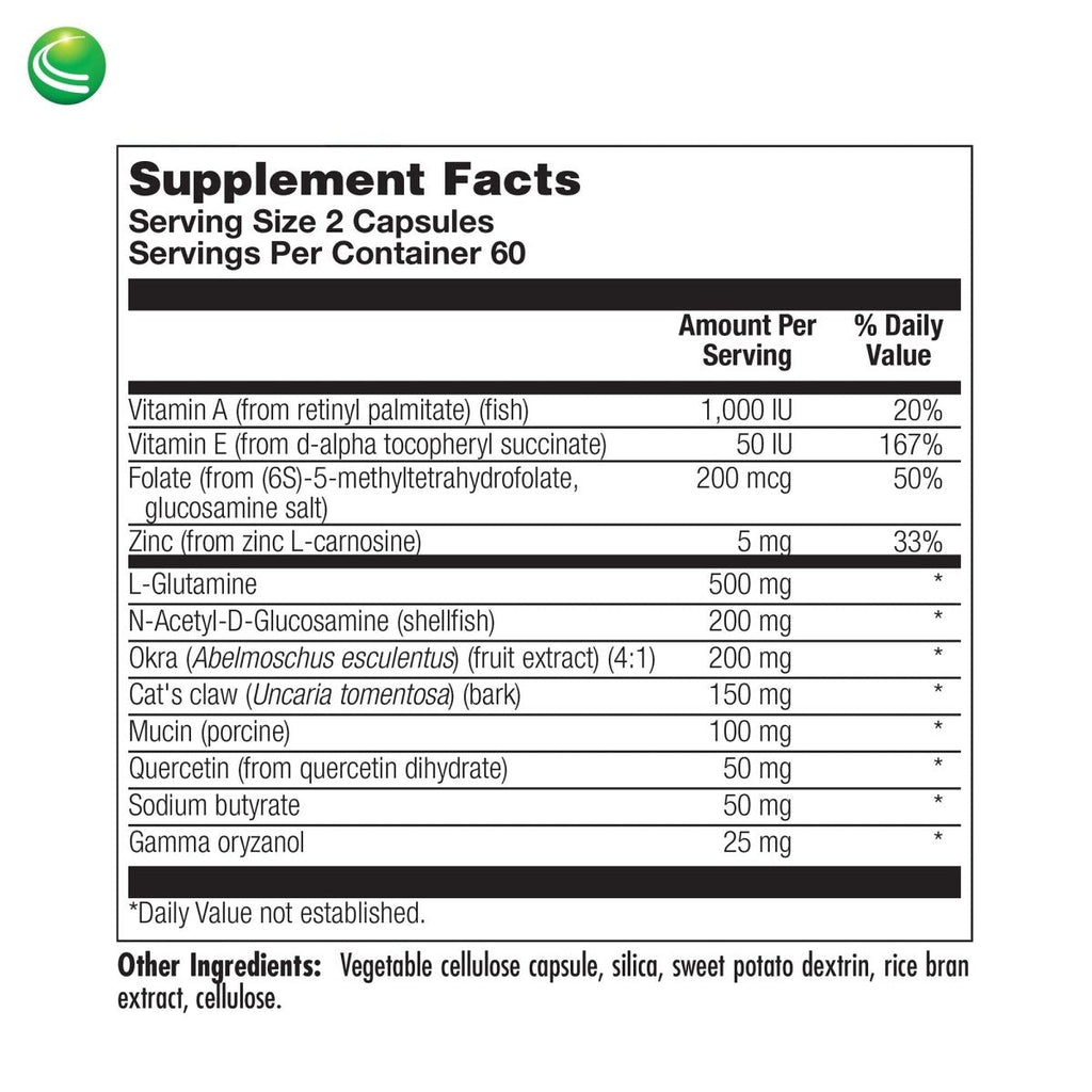 Nutra BioGenesis - Intestinal Repair Capsules -  120 Capsules  03311