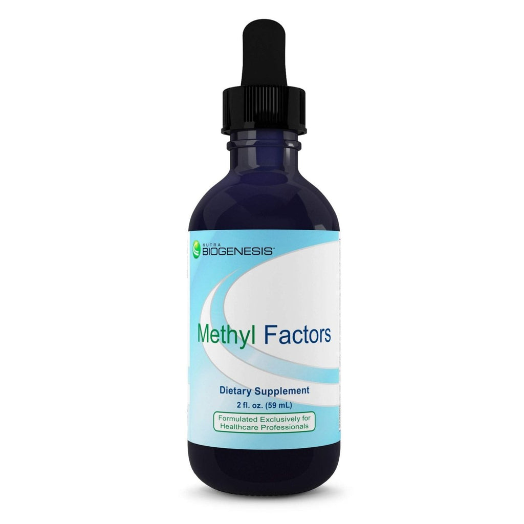 Nutra BioGenesis Methyl Factors - B12 and Methyl Folate for Brain and Cardiovascular Health - Berry Flavor, 2 Ounce