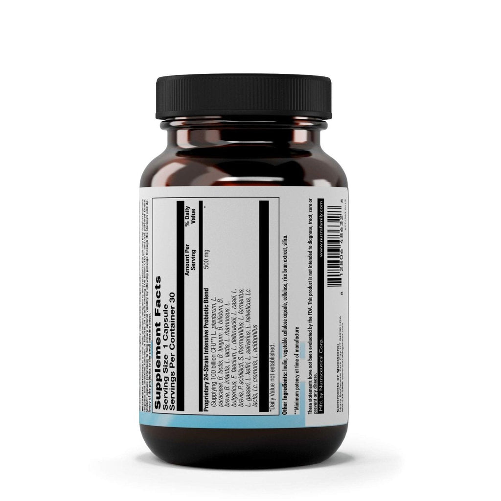 Nutra BioGenesis MicroBiotic Intensive Probiotic, 30 Capsules