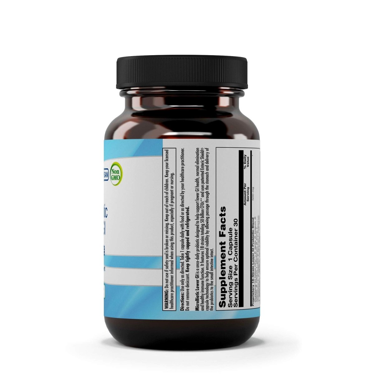 Nutra BioGenesis MicroBiotic Lower GI Probiotic, 30 Capsules