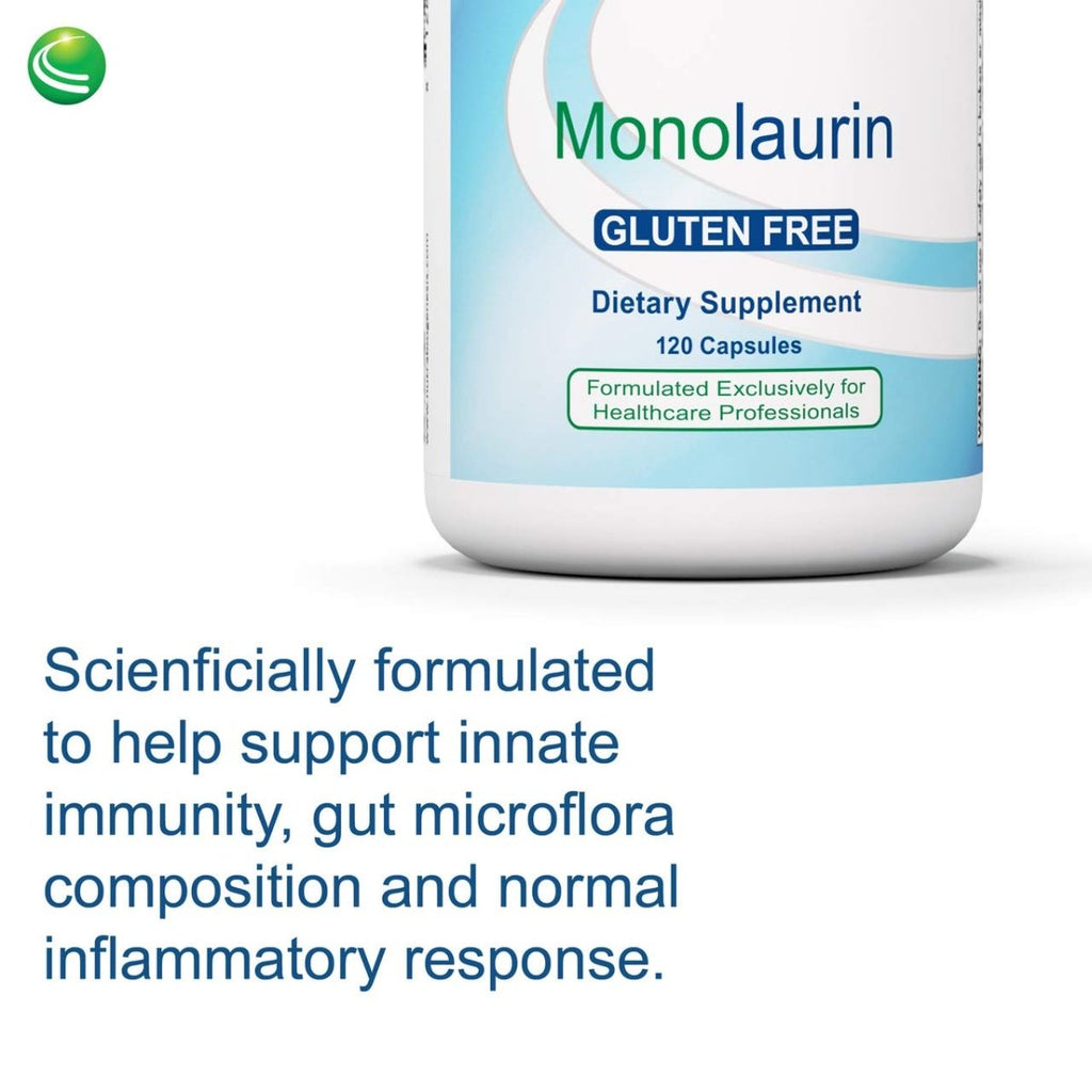 Nutra BioGenesis - Monolaurin - Vegan, Gluten Free, Non-GMO - 120 Capsules